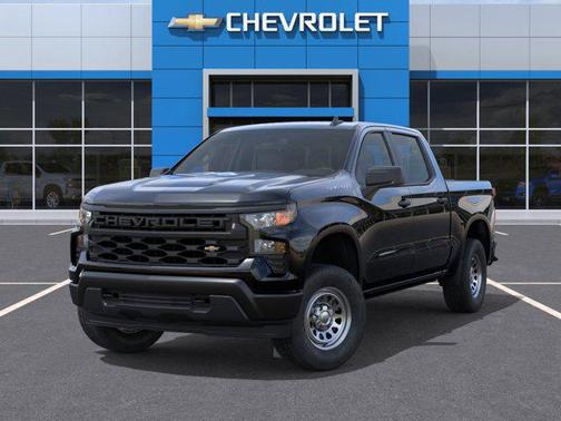 Black 2026 Chevrolet Silverado 1500 WT