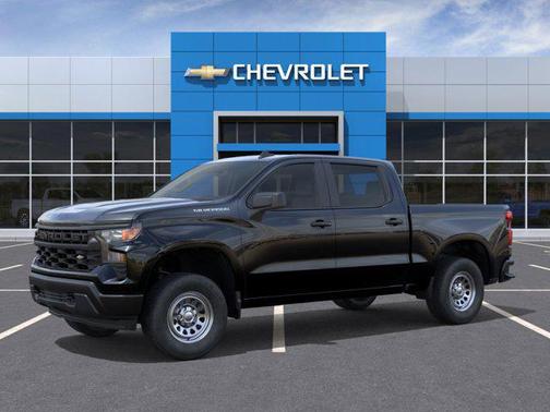 Black 2026 Chevrolet Silverado 1500 WT