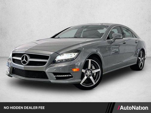 Palladium Silver 2014 Mercedes-Benz CLS-Class CLS 550