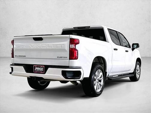Summit White 2023 Chevrolet Silverado 1500 Custom