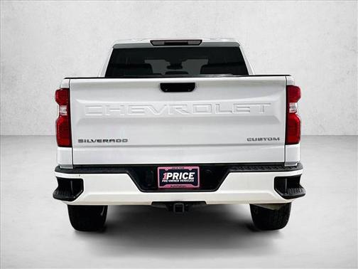 Summit White 2023 Chevrolet Silverado 1500 Custom
