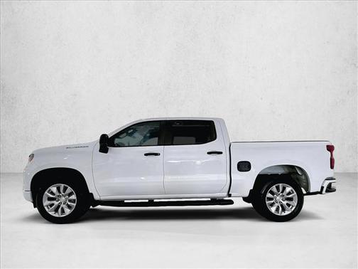 Summit White 2023 Chevrolet Silverado 1500 Custom
