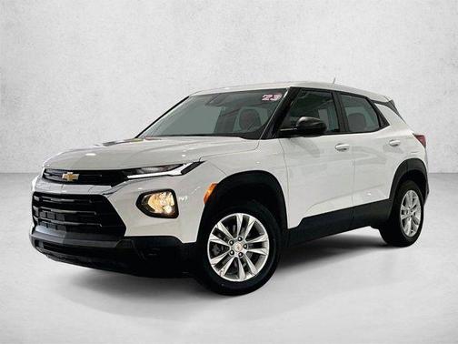 Summit White 2023 Chevrolet Trailblazer LS