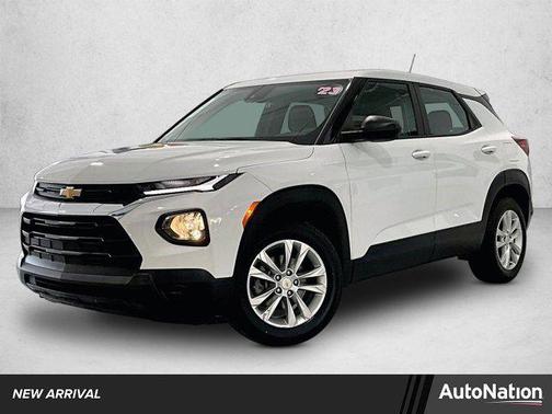 Summit White 2023 Chevrolet Trailblazer LS
