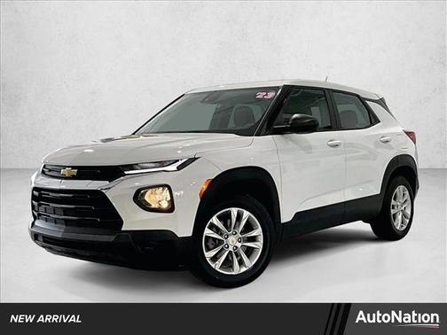 Summit White 2023 Chevrolet Trailblazer LS
