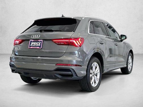 Silver/Gray 2024 Audi Q3 Premium 45 TFSI S line quattro Tiptronic