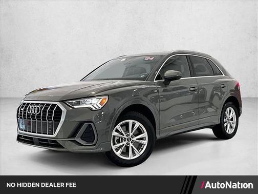 Silver/Gray 2024 Audi Q3 Premium 45 TFSI S line quattro Tiptronic