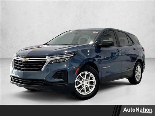 Lakeshore Blue Metallic 2024 Chevrolet Equinox LS
