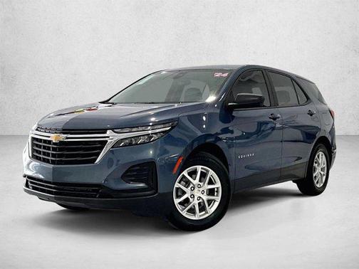 Lakeshore Blue Metallic 2024 Chevrolet Equinox LS
