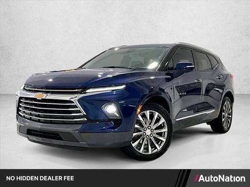 Blue Glow Metallic 2023 Chevrolet Blazer Premier