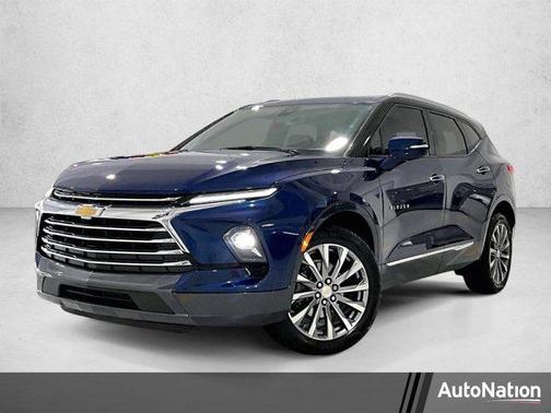 Blue Glow Metallic 2023 Chevrolet Blazer Premier