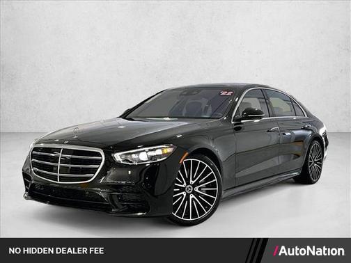 Black 2022 Mercedes-Benz S-Class 4MATIC