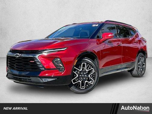 Radiant Red Tintcoat 2024 Chevrolet Blazer RS