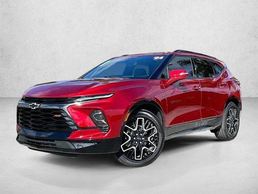 Radiant Red Tintcoat 2024 Chevrolet Blazer RS
