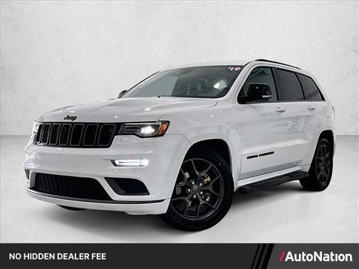 Bright White Clearcoat 2019 Jeep Grand Cherokee Limited X
