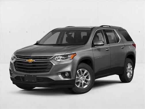 Satin Steel Metallic 2021 Chevrolet Traverse LT Leather