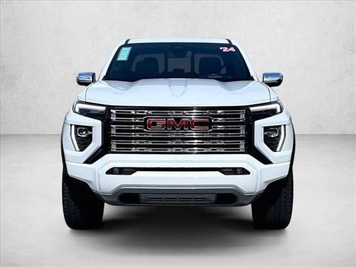 Summit White 2024 GMC Canyon Denali