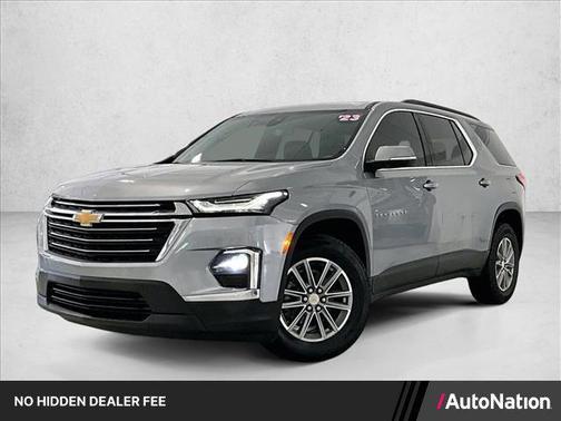 Sterling Gray Metallic 2023 Chevrolet Traverse LT Cloth