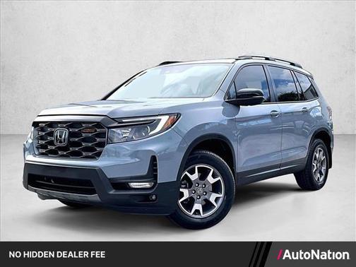 Sonic Gray Pearl 2022 Honda Passport AWD TrailSport