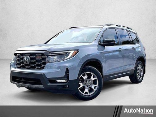 Sonic Gray Pearl 2022 Honda Passport AWD TrailSport