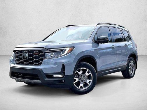 Sonic Gray Pearl 2022 Honda Passport AWD TrailSport