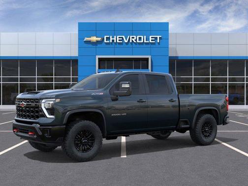 Cypress Gray 2026 Chevrolet Silverado 2500 Crew Cab, Standard Bed, XR2, 4WD