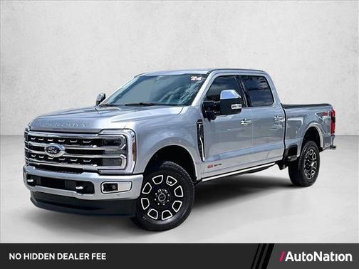 Iconic Silver Metallic 2024 Ford F-250 Platinum