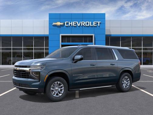 Lakeshore Blue Metallic 2026 Chevrolet Suburban LS