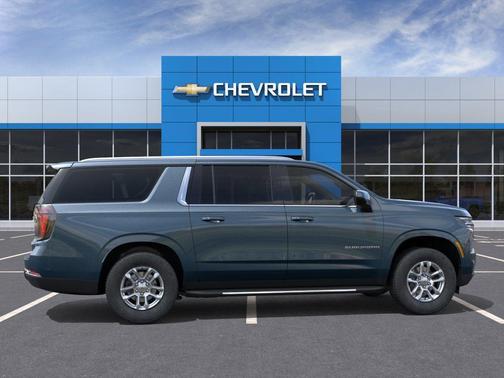 Lakeshore Blue Metallic 2026 Chevrolet Suburban LS
