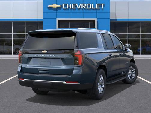 Lakeshore Blue Metallic 2026 Chevrolet Suburban LS