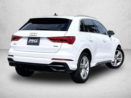 White 2020 Audi Q3 45 S line Premium