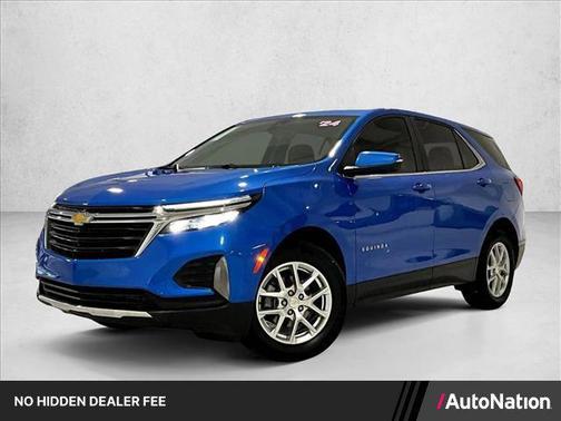 Riptide Blue Metallic 2024 Chevrolet Equinox 1LT