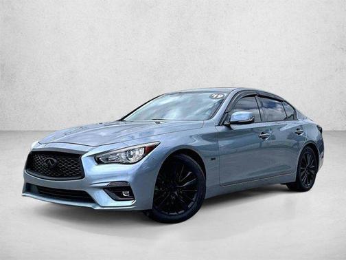Hagane Blue 2019 INFINITI Q50 3.0t LUXE