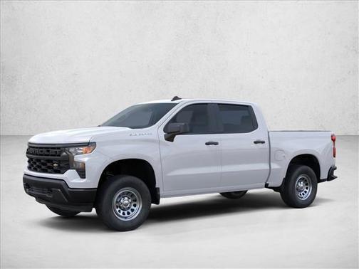Summit White 2026 Chevrolet Silverado 1500 WT