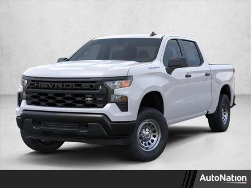 Summit White 2026 Chevrolet Silverado 1500 WT