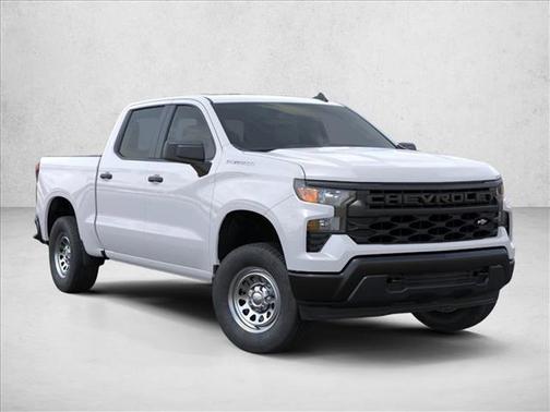 Summit White 2026 Chevrolet Silverado 1500 WT