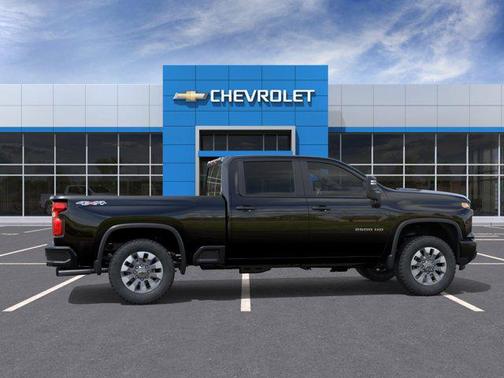 Black 2026 Chevrolet Silverado 2500 Custom