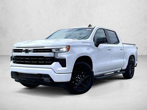 Summit White 2024 Chevrolet Silverado 1500 RST