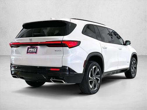 White Frost Tricoat 2025 Buick Enclave Sport Touring