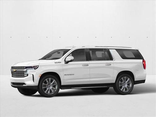 Summit White 2021 Chevrolet Suburban LT