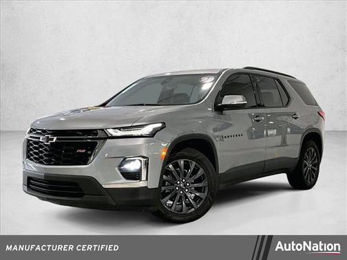 Sterling Gray Metallic 2023 Chevrolet Traverse RS
