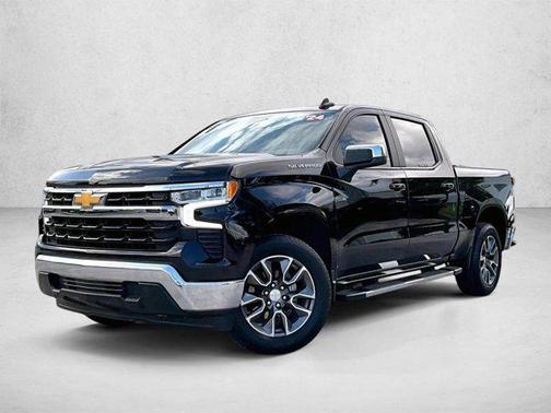 Black 2024 Chevrolet Silverado 1500 LT