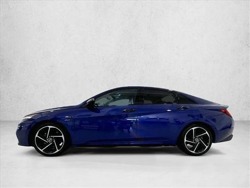 Intense Blue 2023 Hyundai ELANTRA N Line
