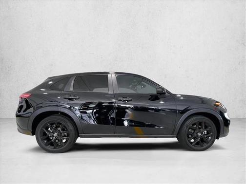 Crystal Black Pearl 2025 Honda HR-V 2WD Sport