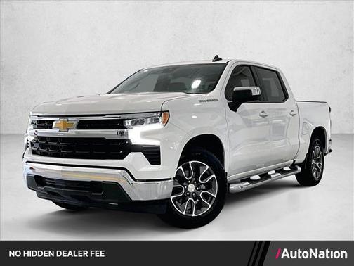 Summit White 2023 Chevrolet Silverado 1500 LT
