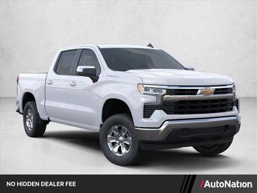Summit White 2026 Chevrolet Silverado 1500 LT