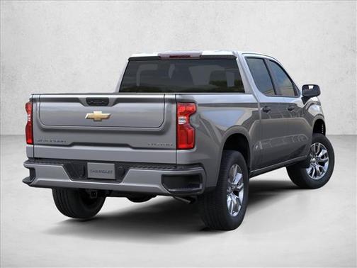 Sterling Gray Metallic 2026 Chevrolet Silverado 1500 Custom