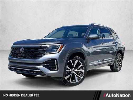 Platinum Gray Metallic 2024 Volkswagen Atlas 2.0T SEL Premium R-Line 4MOTION