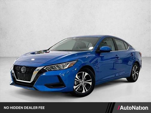Electric Blue Metallic 2023 Nissan Sentra SV