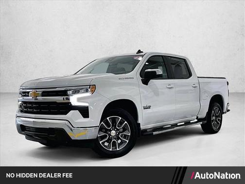 Summit White 2023 Chevrolet Silverado 1500 LT